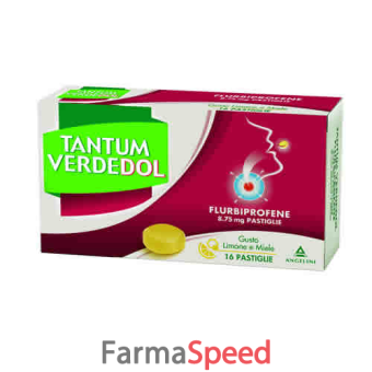 tantum verdedol - 8,75mg pastiglia gusto limone e miele 16 pastiglie in blister di pvc/pvdc alluminio