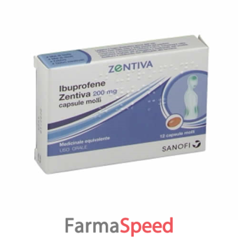 ibuprofene zen - 200mg capsule molli 12 capsule in blister pvc/pvdc/al