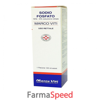 sodio fosfato mv - adulti 16%/6% soluzione rettale 1 flacone 120 ml