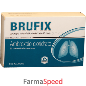 brufix - 0,75 % soluzione da nebulizzare 20 contenitori monodose 