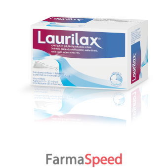 laurilax - 5 ml soluzione rettale 12 contenitori monodose in ldpe