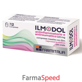 ilmodol antinf antir - 220 mg compresse rivestite con film 24 compresse in blister pvc/alluminio 