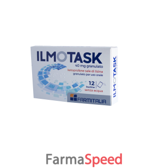 ilmotask - 40 mg granulato 12 bustine in carta/al/pe