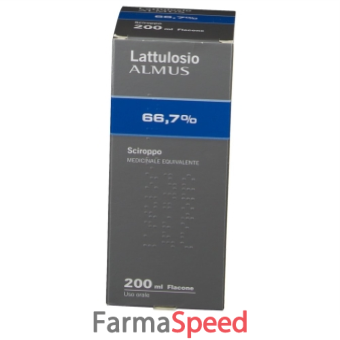 lattulosio alm - 66,7% sciroppo flacone da 200 ml 