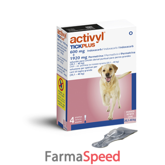 activyl tickplus*4pip 20-40kg