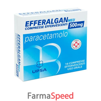 efferalganmed - 500 mg compresse effervescenti 16 compresse