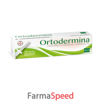 ortodermina* crema dermatologica 3 g 5%