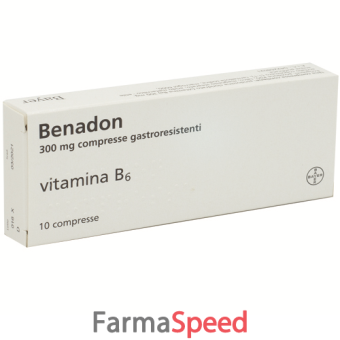 benadon - 300 mg compresse gastroresistenti 10 compresse