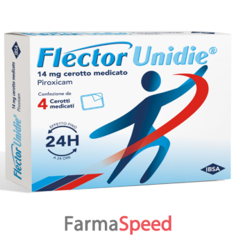flector unidie*4 cerotti medicati 14 mg