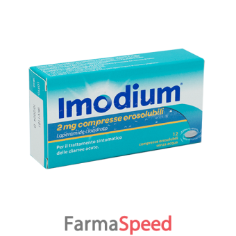 imodium*12 cpr orosol 2 mg