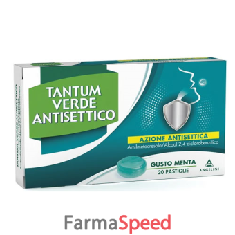 tantum verde antisettico* 20 pastiglie gusto menta