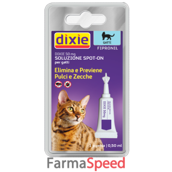 dixie*spoton 1pip 50mg gatti