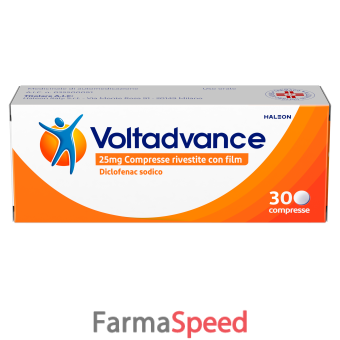 voltadvance*30cpr riv 25mg