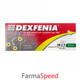 dexfenia*20 cpr riv 25 mg