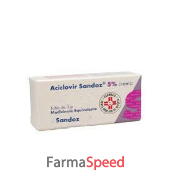 aciclovir sand - 5% crema tubo da 3 g 