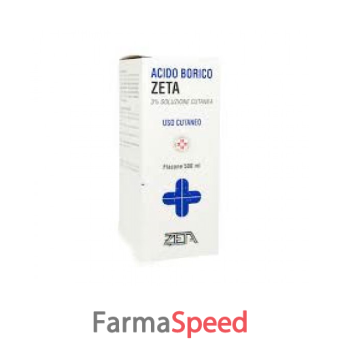 acido borico - 3% soluzione cutanea flacone da 500 ml 