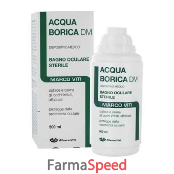 acqua borica per bagno oculare sterile 500 ml