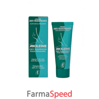 akileine crema anti-traspirante 50 ml