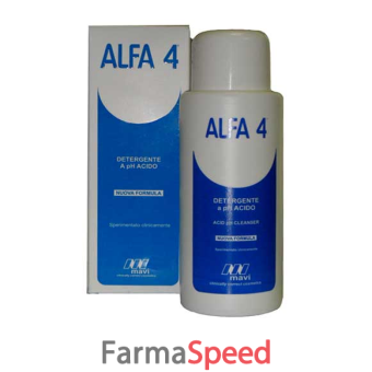 alfa 4 detergente delicato ph acido 200 ml