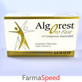 algorest oro fast 10 compresse