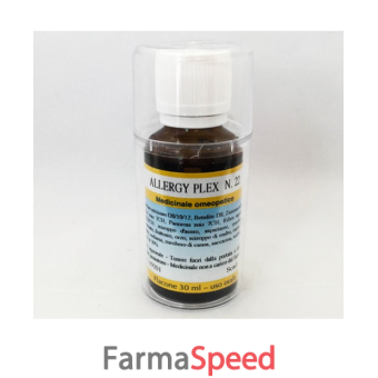 allergyplex 22 zucchero dolcificante 30 ml