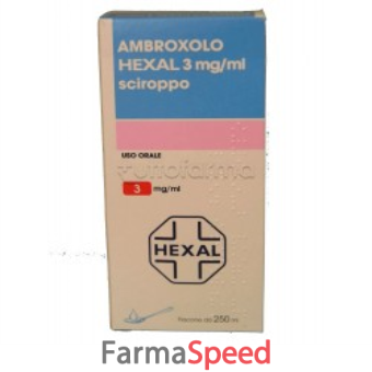 ambroxolo hexal - 7,5mg/ml soluzione da nebulizzare flacone da 100 ml 