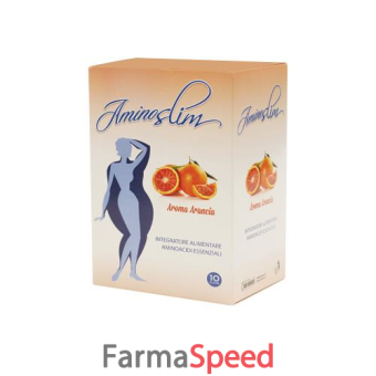 aminoslim arancia 10 bustine 100 g