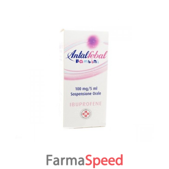 antalfebal - bambini 100 mg/5 ml sospensione orale flacone da 100 ml