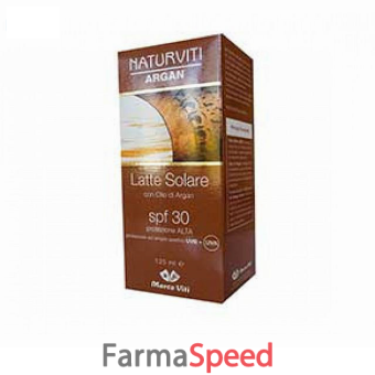 argan latte solare spf 30 125 ml