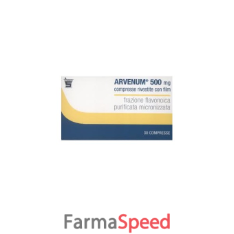 arvenum 500 - 500 mg compresse rivestite con film 30 compresse 