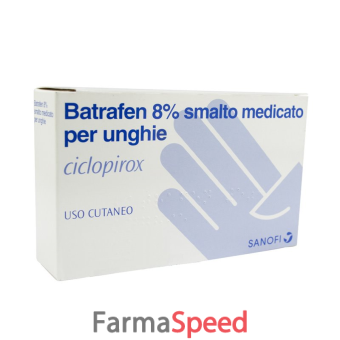 batrafen - 8% smalto medicato per unghie flacone 3 g 