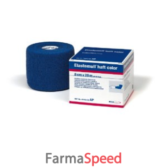 elastomull benda elastica autoadesiva blu 8x400 cm