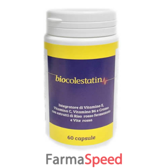 biocolestatin integratore 60 capsule