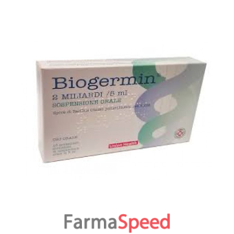 biogermin - 2 mld/5 ml sospensione orale 10 contenitori monodose 5 ml 