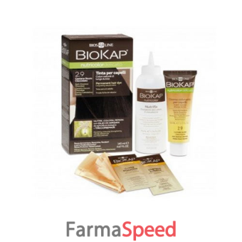 biokap nutricolor delicato 6,06 biondo scuro avana tinta tubo + flacone