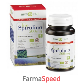 biosline biospirulina 500 150 compresse