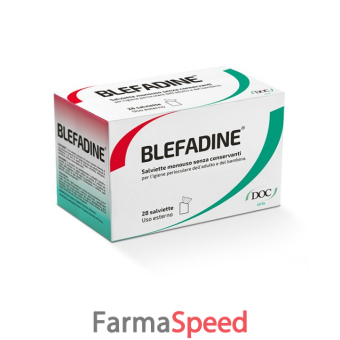 blefadine 28 salviette per detersione perioculare