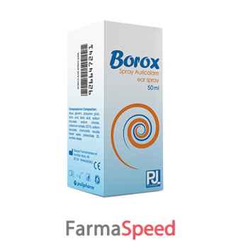 borox spray oto soluzione auricolare 50 ml