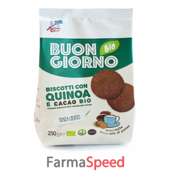 buongiornobio biscotti con quinoa e cannella senza lievito