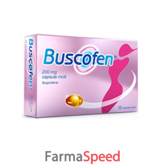 buscofen - 200 mg capsule molli, 24 capsule in blister al/pvc/pe/pvdc
