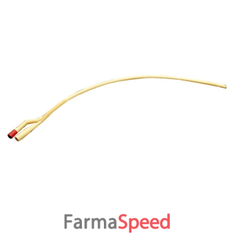 catetere foley a 2 vie a palloncino in lattice siliconato ch16