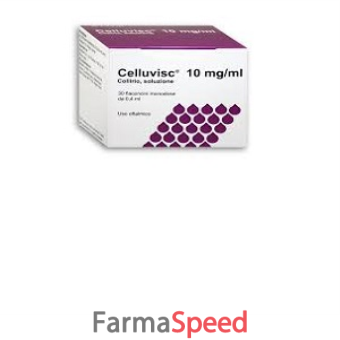 celluvisc - 1% collirio 30 flaconi monodose da 0,4 ml 