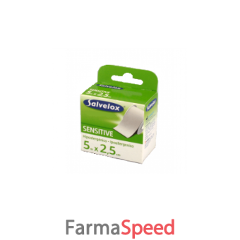 cerotto salvelox sensitive tape r6 5x2,5 cm