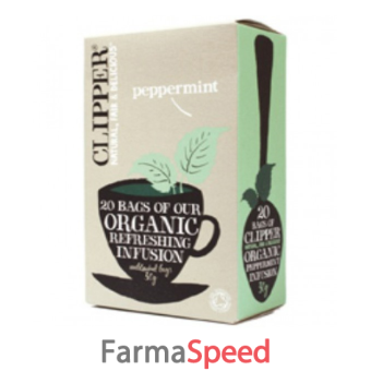 clipper infuso menta bio 20 filtri 30 g