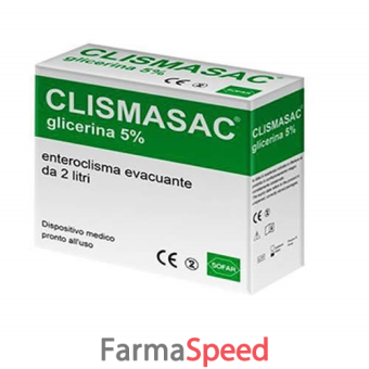 enteroclisma clismasac 5% 2 litri