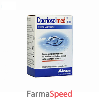 dacriosolmed ud collirio lubrificante 30 flaconcini monodose 0,4 ml