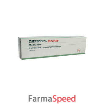 daktarin - 20 mg/g gel orale
