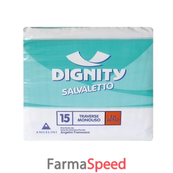 traversa per incontinenza dignity salvaletto dimensioni 40x60cm 15 pezzi