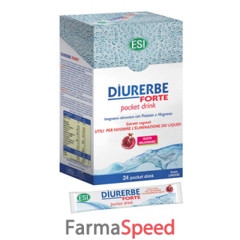 diurerbe forte 24 pocket drink melograno 480 ml