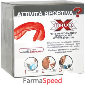 dr brux bite sport inf rosso